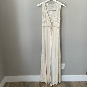 L Space Lace shirtsleeve cardigan